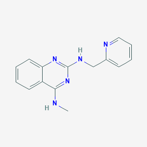 N4-Methyl-N2-(pyridin-2-ylmethyl)quinazoline-2,4-diamine