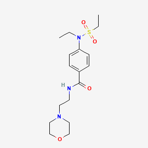 4-(N-ETHYLETHANESULFONAMIDO)-N-[2-(MORPHOLIN-4-YL)ETHYL]BENZAMIDE