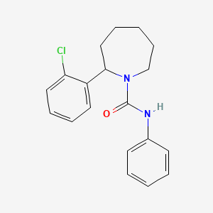 2-(2-chlorophenyl)-N-phenylazepane-1-carboxamide