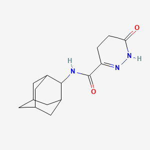 N-2-adamantyl-6-oxo-1,4,5,6-tetrahydro-3-pyridazinecarboxamide