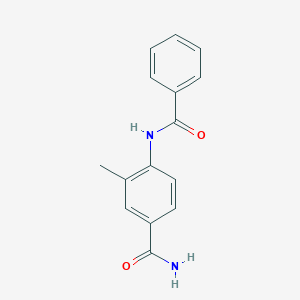 4-(benzoylamino)-3-methylbenzamide