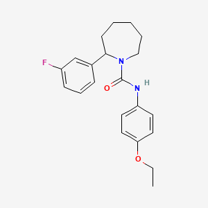 N-(4-ethoxyphenyl)-2-(3-fluorophenyl)azepane-1-carboxamide