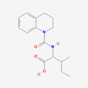 N-(3,4-dihydro-1(2H)-quinolinylcarbonyl)isoleucine