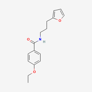 4-ethoxy-N-[3-(2-furyl)propyl]benzamide