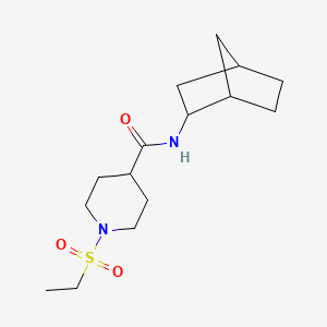 N-bicyclo[2.2.1]hept-2-yl-1-(ethylsulfonyl)-4-piperidinecarboxamide