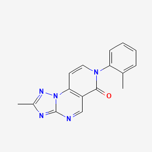 2-methyl-7-(2-methylphenyl)pyrido[3,4-e][1,2,4]triazolo[1,5-a]pyrimidin-6(7H)-one