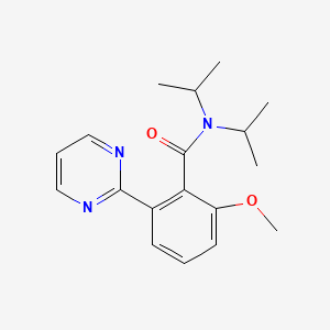 N,N-diisopropyl-2-methoxy-6-pyrimidin-2-ylbenzamide