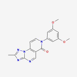 7-(3,5-dimethoxyphenyl)-2-methylpyrido[3,4-e][1,2,4]triazolo[1,5-a]pyrimidin-6(7H)-one