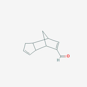 B044838 4,7-Methano-1H-indene-5-carboxaldehyde, 3a,4,7,7a-tetrahydro-(9CI) CAS No. 124591-67-9