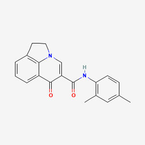 N-(2,4-dimethylphenyl)-6-oxo-1,2-dihydro-6H-pyrrolo[3,2,1-ij]quinoline-5-carboxamide