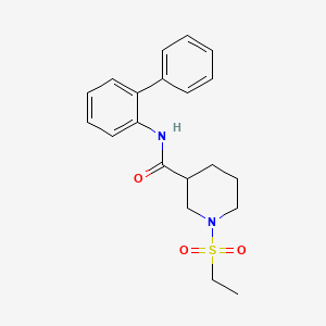 N-{[1,1'-BIPHENYL]-2-YL}-1-(ETHANESULFONYL)PIPERIDINE-3-CARBOXAMIDE