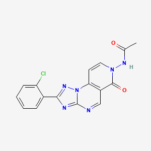 N-[2-(2-chlorophenyl)-6-oxopyrido[3,4-e][1,2,4]triazolo[1,5-a]pyrimidin-7(6H)-yl]acetamide