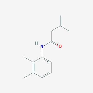 molecular formula C13H19NO B448467 N-(2,3-dimethylphenyl)-3-methylbutanamide 