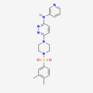 6-{4-[(3,4-dimethylphenyl)sulfonyl]-1-piperazinyl}-N-3-pyridinyl-3-pyridazinamine