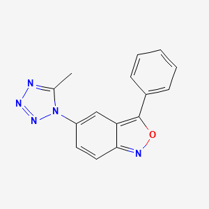 5-(5-methyl-1H-tetrazol-1-yl)-3-phenyl-2,1-benzoxazole