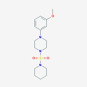 1-(3-Methoxyphenyl)-4-piperidin-1-ylsulfonylpiperazine