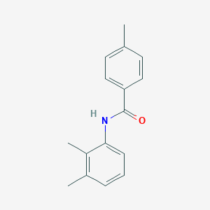 molecular formula C16H17NO B448496 N-(2,3-dimethylphenyl)-4-methylbenzamide CAS No. 346720-46-5