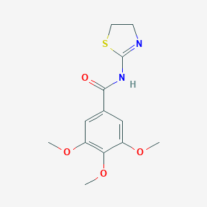 N-(4,5-dihydro-1,3-thiazol-2-yl)-3,4,5-trimethoxybenzamide