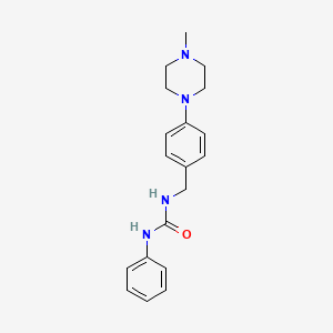 1-[4-(4-Methylpiperazin-1-yl)benzyl]-3-phenylurea