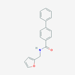 N-(furan-2-ylmethyl)biphenyl-4-carboxamide