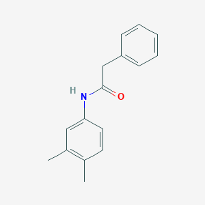 molecular formula C16H17NO B448529 N-(3,4-dimethylphenyl)-2-phenylacetamide 