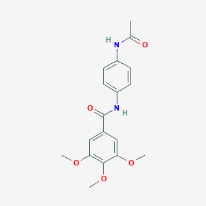 N-(4-acetamidophenyl)-3,4,5-trimethoxybenzamide