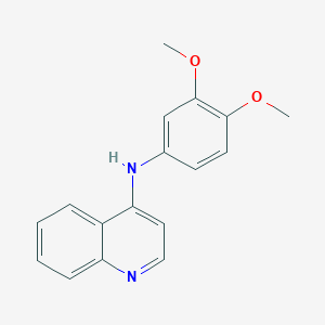 N-(3,4-dimethoxyphenyl)-4-quinolinamine