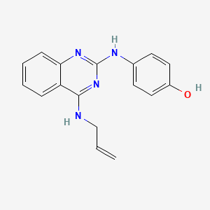 4-{[4-(allylamino)-2-quinazolinyl]amino}phenol