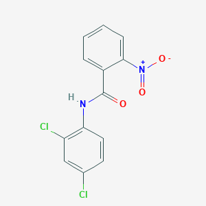 molecular formula C13H8Cl2N2O3 B448537 N-(2,4-dichlorophenyl)-2-nitrobenzamide 
