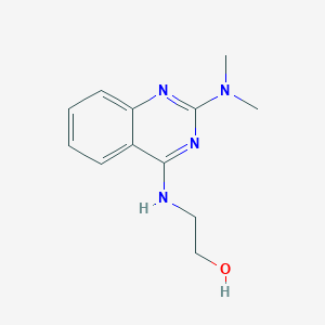 2-{[2-(dimethylamino)-4-quinazolinyl]amino}ethanol