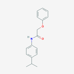 molecular formula C17H19NO2 B448559 N-(4-Isopropyl-phenyl)-2-phenoxy-acetamide 