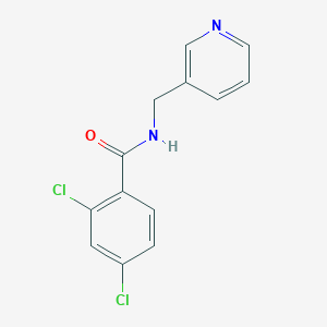 molecular formula C13H10Cl2N2O B448564 2,4-dichloro-N-(pyridin-3-ylmethyl)benzamide CAS No. 314022-29-2