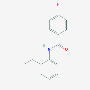 N-(2-ethylphenyl)-4-fluorobenzamide