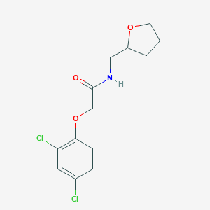 2-(2,4-dichlorophenoxy)-N-(oxolan-2-ylmethyl)acetamide