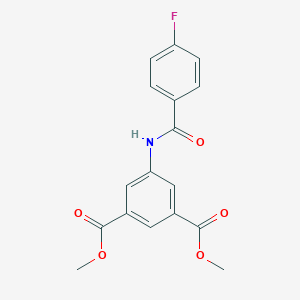 Dimethyl 5-[(4-fluorobenzoyl)amino]isophthalate