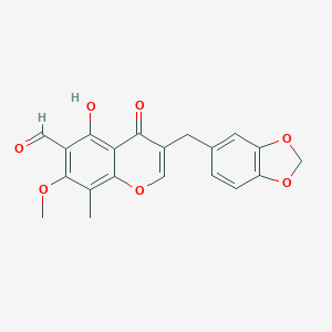 B044858 6-Aldehydo-7-methoxyiso-ophiopogonanone B CAS No. 123941-06-0