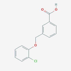 3-[(2-Chlorophenoxy)methyl]benzoic acid