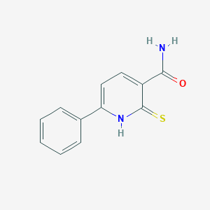 6-phenyl-2-thioxo-1,2-dihydro-3-pyridinecarboxamide