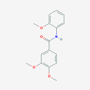 3,4-dimethoxy-N-(2-methoxyphenyl)benzamide