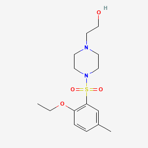 2-{4-[(2-ethoxy-5-methylphenyl)sulfonyl]-1-piperazinyl}ethanol