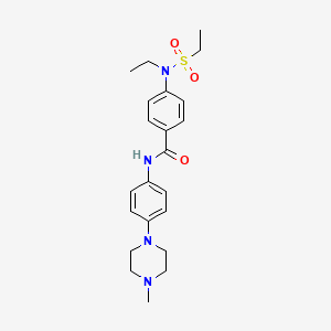 4-(N-ETHYLETHANESULFONAMIDO)-N-[4-(4-METHYLPIPERAZIN-1-YL)PHENYL]BENZAMIDE