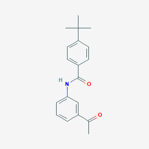 N-(3-acetylphenyl)-4-tert-butylbenzamide