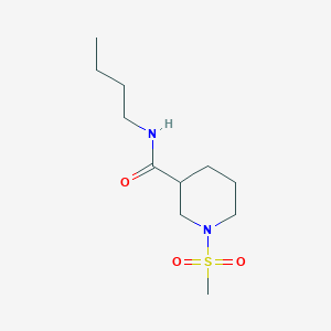 N-BUTYL-1-METHANESULFONYLPIPERIDINE-3-CARBOXAMIDE