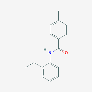 molecular formula C16H17NO B448614 N-(2-ethylphenyl)-4-methylbenzamide CAS No. 99293-78-4