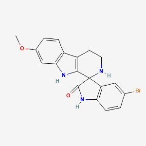 5'-bromo-7-methoxy-2,3,4,9-tetrahydrospiro[beta-carboline-1,3'-indol]-2'(1'H)-one