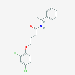 4-(2,4-dichlorophenoxy)-N-(1-phenylethyl)butanamide