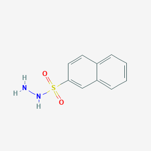 molecular formula C10H10N2O2S B448632 Naphthalene-2-sulfonohydrazide CAS No. 10151-46-9