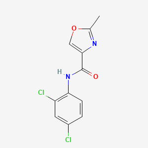 N-(2,4-dichlorophenyl)-2-methyl-1,3-oxazole-4-carboxamide