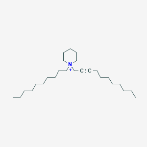molecular formula C26H50N+ B448651 1-Decyl-1-(2-undecynyl)piperidinium 