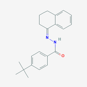 4-tert-butyl-N'-(3,4-dihydro-1(2H)-naphthalenylidene)benzohydrazide